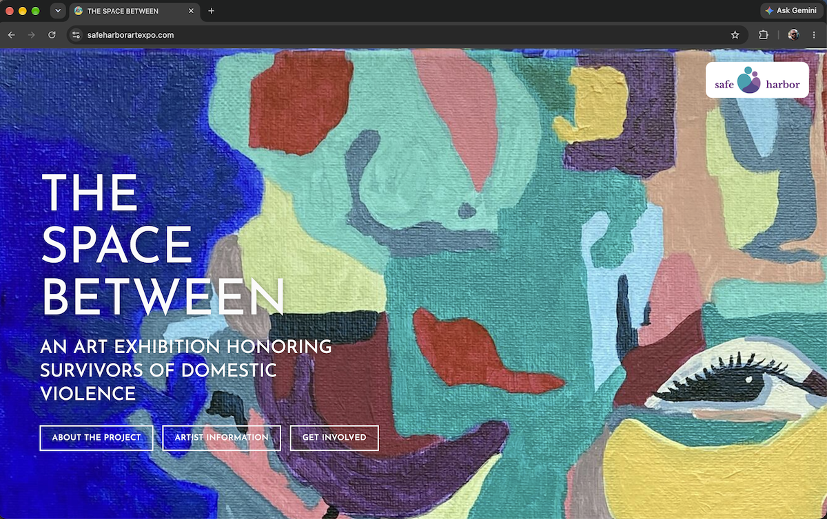 The Space Between website